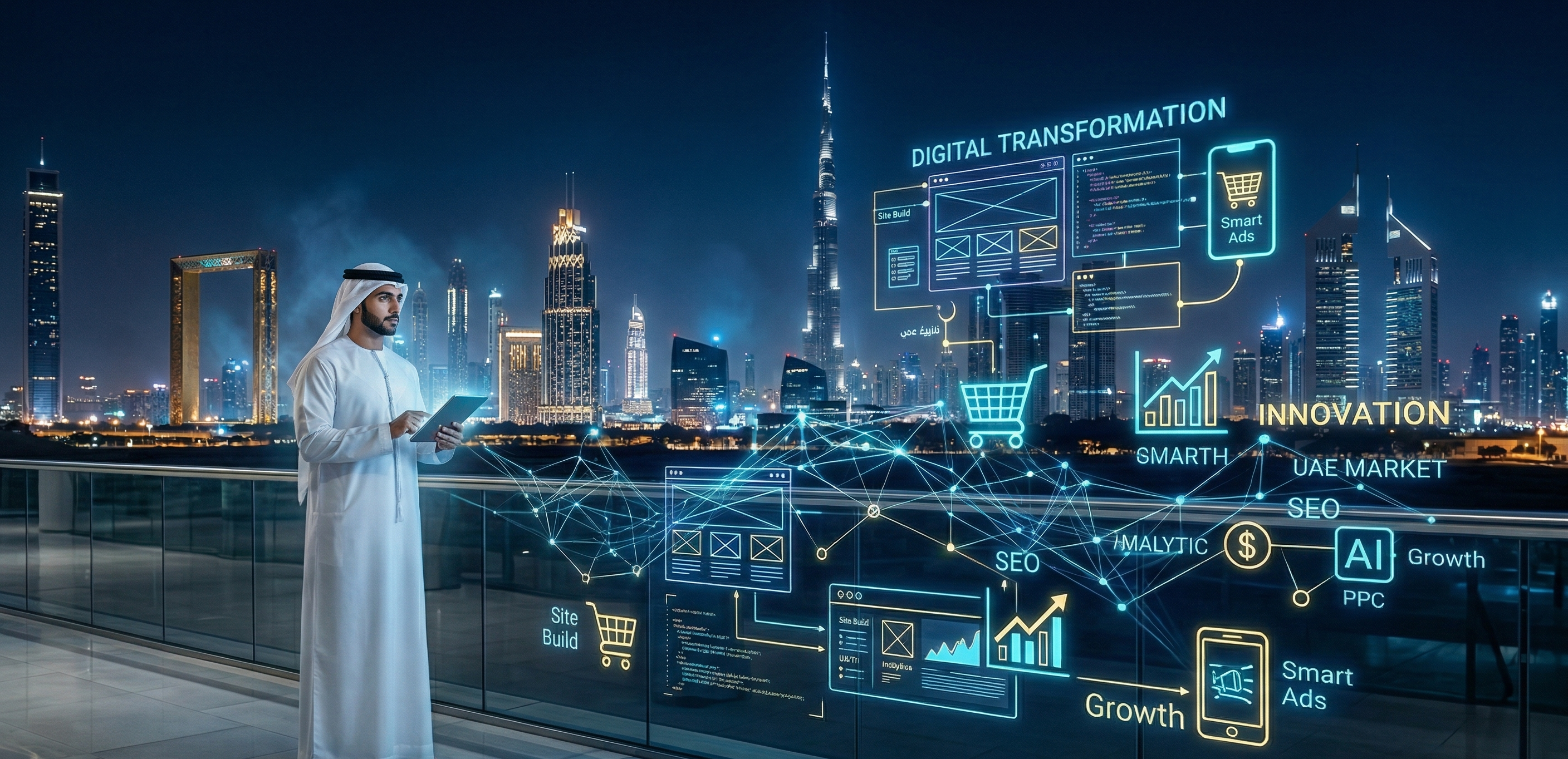 التحول الرقمي وتطوير المتاجر الإلكترونية في الإمارات: لماذا تحتاج أعمالك إلى حلول مخصصة؟